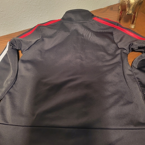 Kids Adidas Zip front Nylon Jacket - Picture 4 of 4